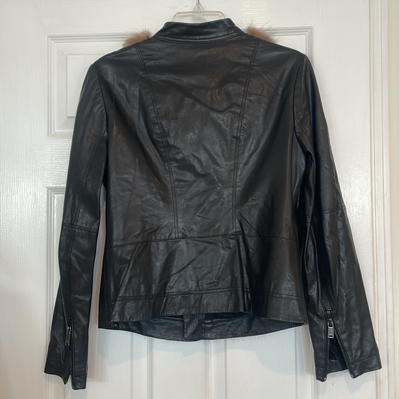 Haute Hippie Real Fur & Leather jacket - Picture 5 of 11